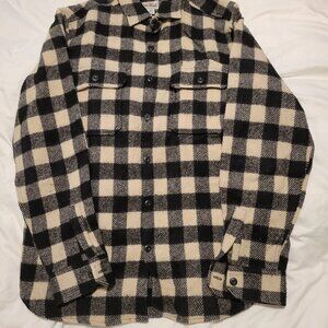 EUC Woolrich Flannel Shirt Made in USA